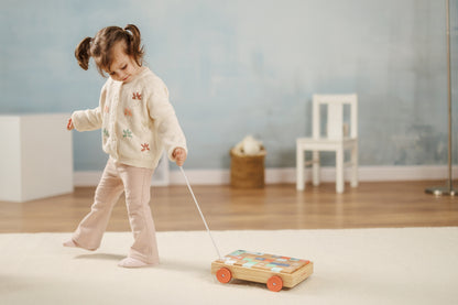 Cart with blocks